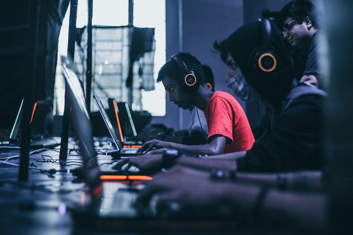 Gaming editorial photography