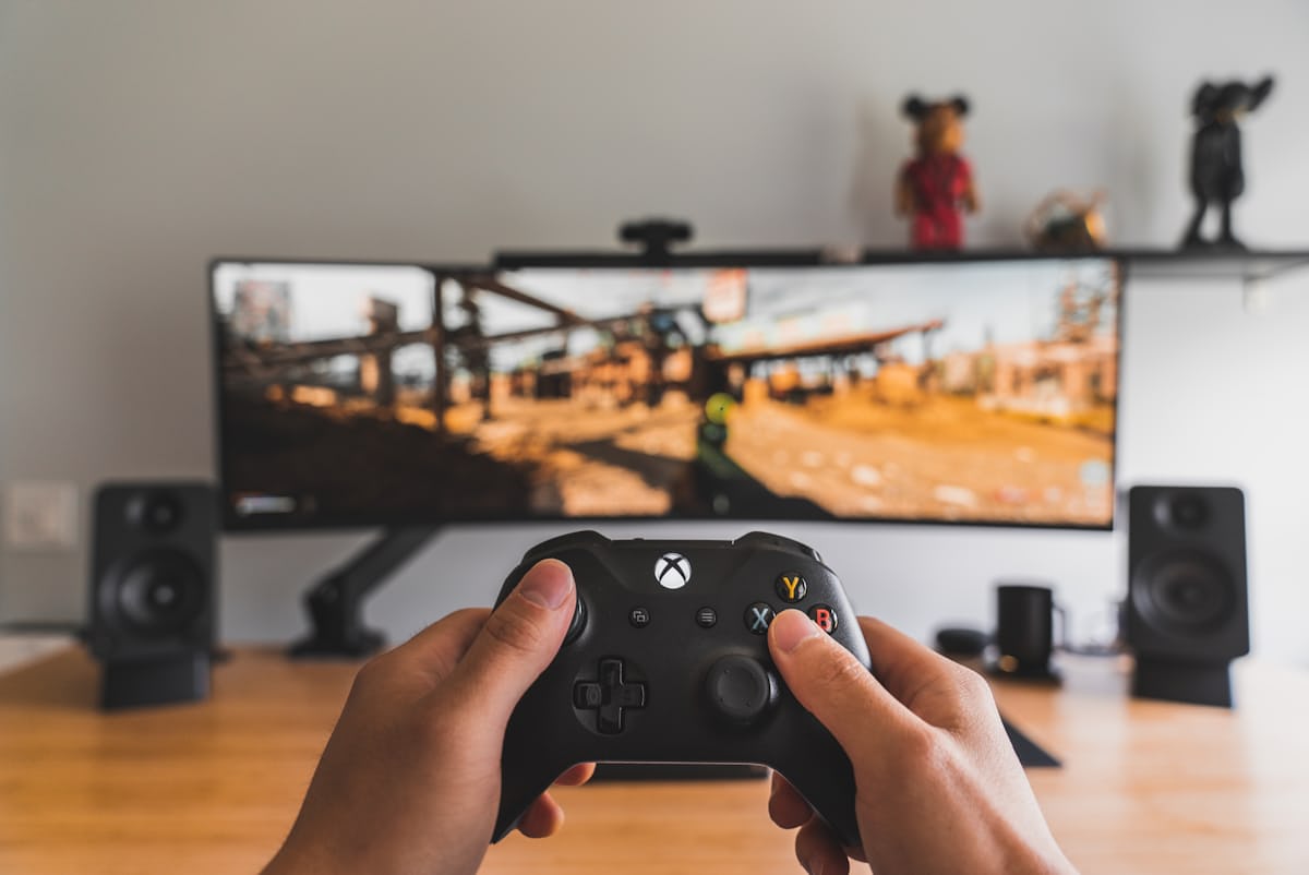 Gaming editorial photography