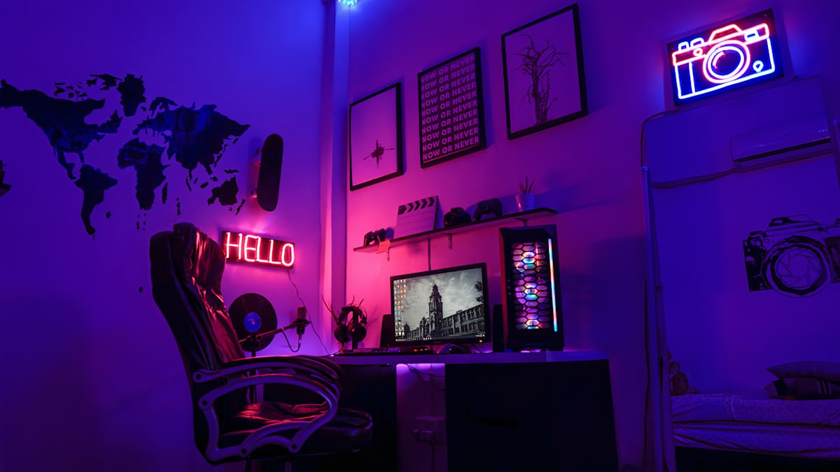 Gaming editorial photography